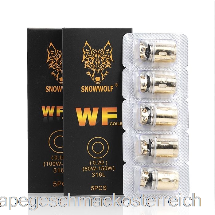 Snowwolf Wolf Wf Ersatzspulen 0,13 Ohm Wf-M Mesh Spulen Vape Geschmack